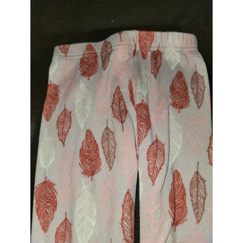 Jessica Simpson fall Thanksgiving thankful feathers‎ pajamas size 2t